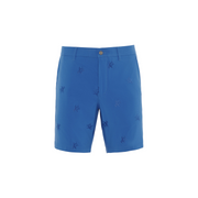 Pete Embroidered Flat Front Golf Shorts In Nebulas