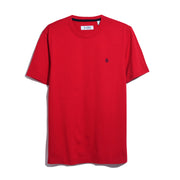 Pin Point Embroidered Pete T-Shirt In Salsa