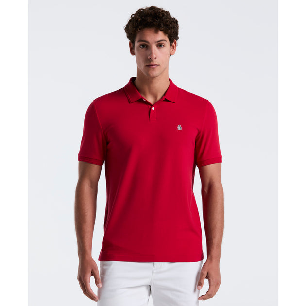 Daddy Pique Polo Shirt In Red | Original Penguin®