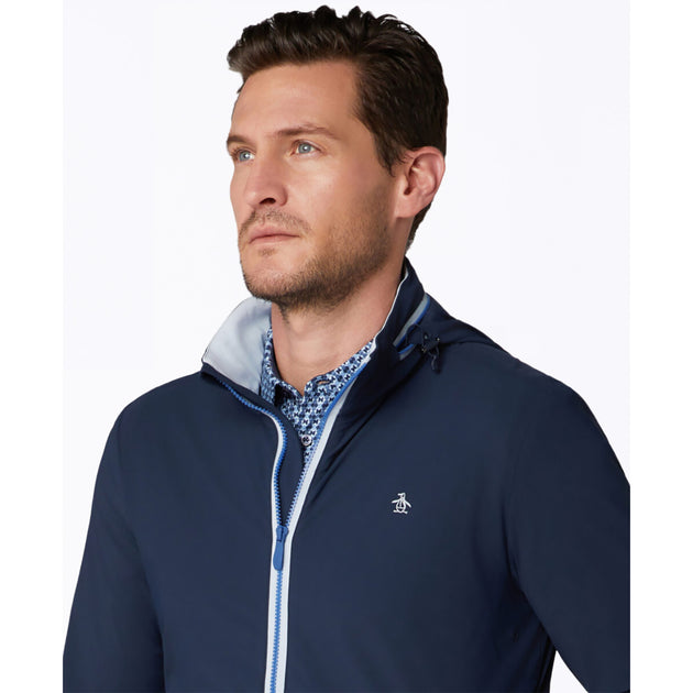 Legacy Golf Wind Jacket In Blue | Original Penguin®