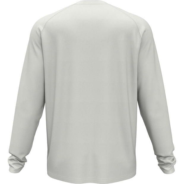 Long Sleeve Raglan Performance Tennis T-Shirt In Bright White
