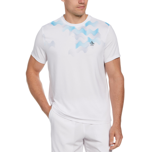 Tennis Performance Motion Ball T-Shirt In Bright White