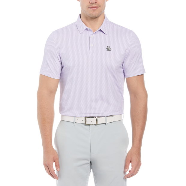 Lavender golf shirt clearance