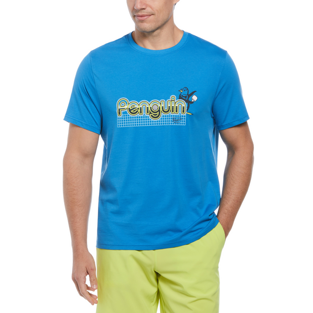 Trademark Pickleball Graphic Tennis T-Shirt In Mediterranian Blue
