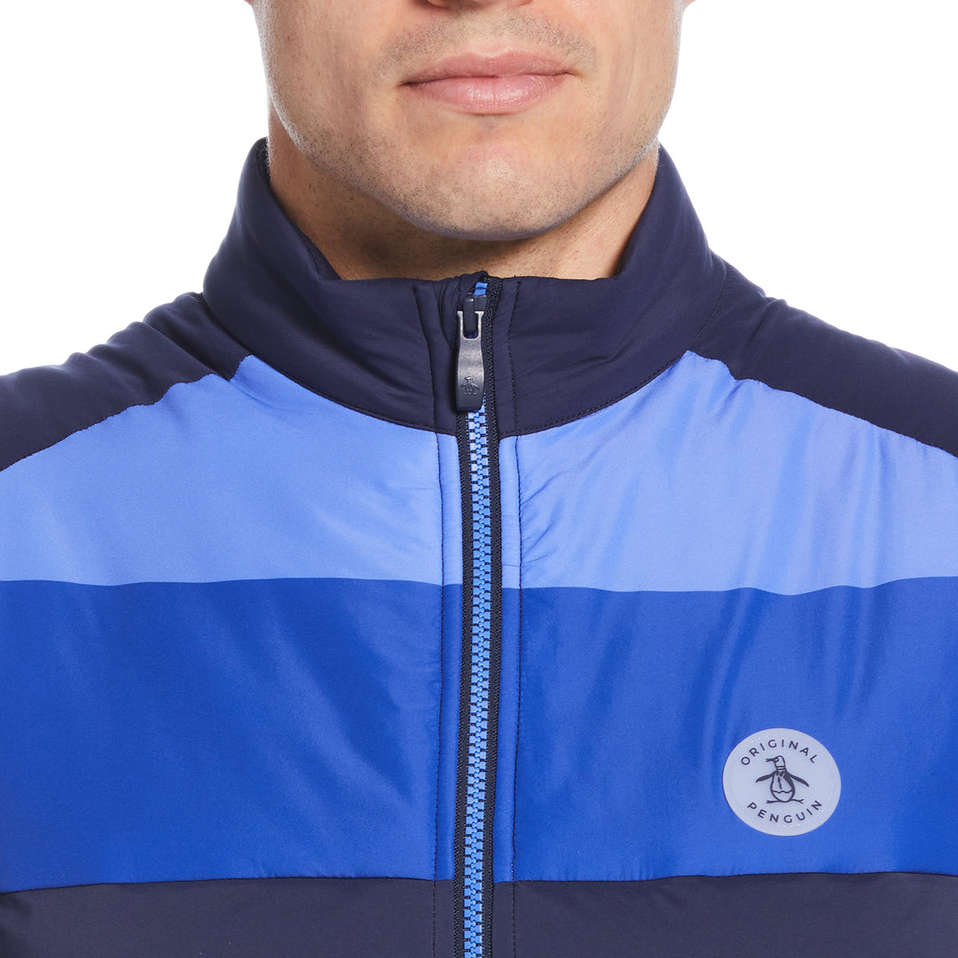 Veste Intégrale Zippée Penguin By Munsingwear – Originale – Homme Taille M – Gris