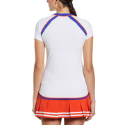 Women's Round Neckline Golf T-Shirt In Bright White