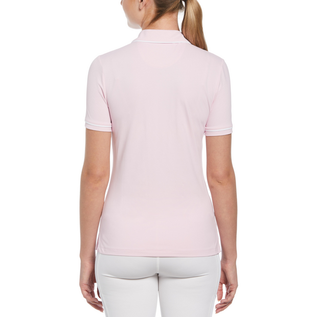 Women's Performance Veronica Short Sleeve Golf Polo Shirt In Gelato Pink