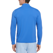 Technical Earl 1/4 Zip Long Sleeve Golf Sweater In Nebulas