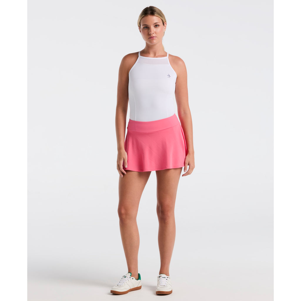 Jacquard Tennis Skort Camellia