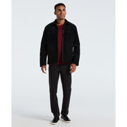 Corduroy Lined Shacket (True Black) Styled