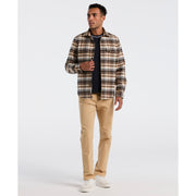 Plaid Flannel Shacket (Birch) Styled