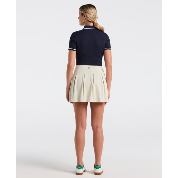 Laser Cut Floral Skort (Silver Birch)