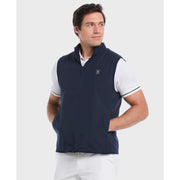 Mixed Media Reversible Fleece Golf Gilet (Black Iris) Reverse