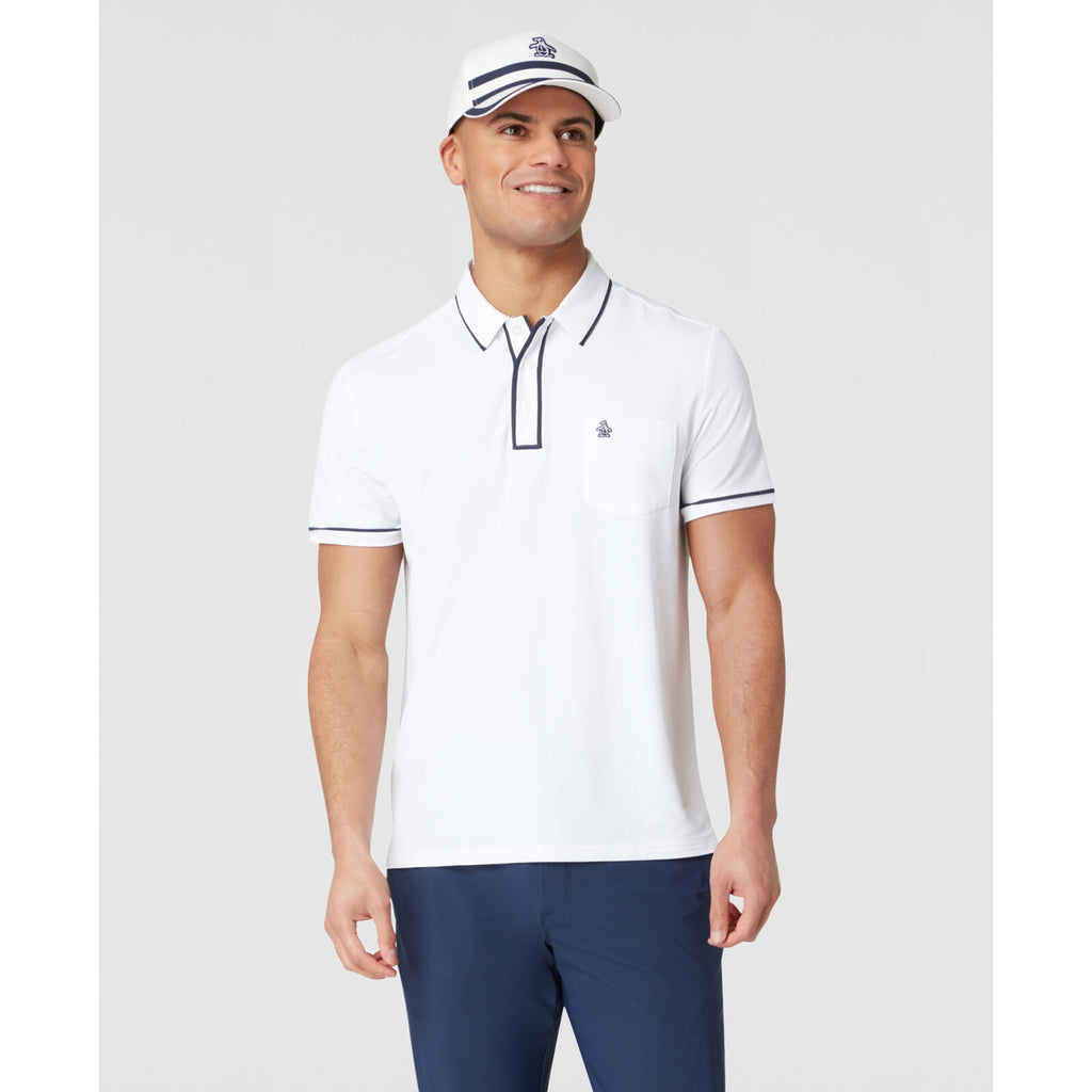 Technical Earl Short Sleeve Golf Polo Shirt Bright