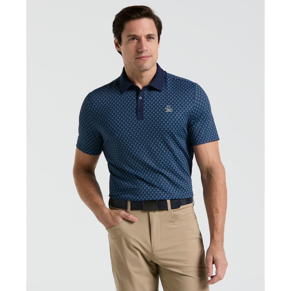 Petes Tee Time Golf Polo Iris