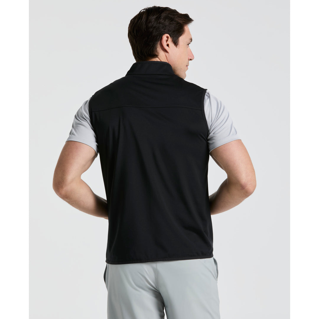 philme spring gilet ブラック Lightweight Full Zip Golf Gilet In Black | Original Penguin®