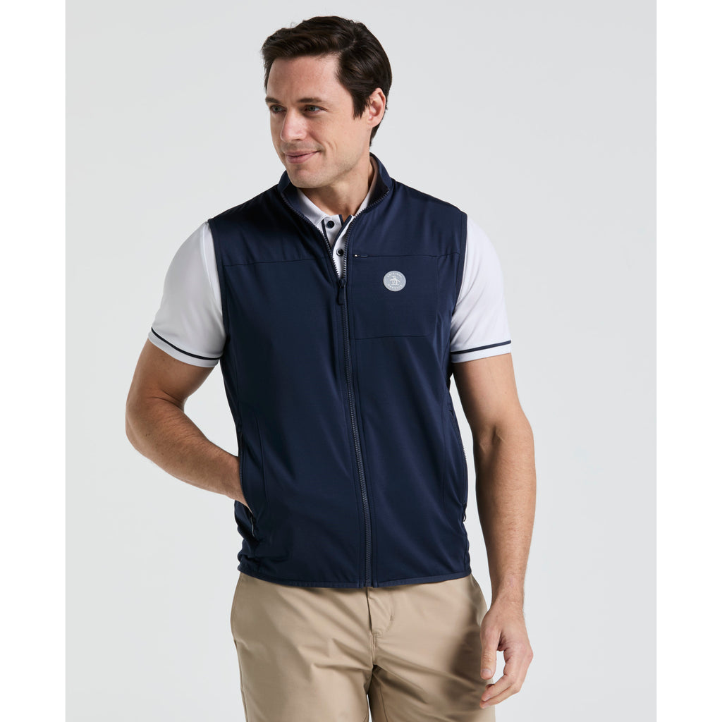 Lightweight Full Zip Golf Gilet Iris