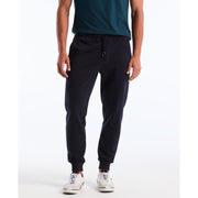 Sticker Pete Fleece Joggers (Dark Sapphire) Front