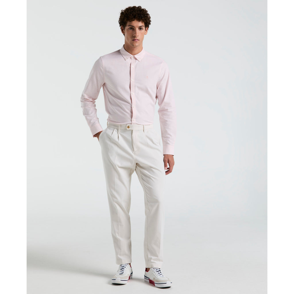 Pleated Chinos Birch