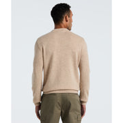 Lambswool Crew Neck Sweater (Birch) Back