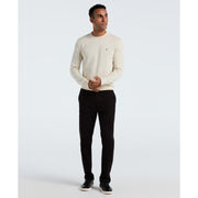 Cotton Crew Neck Sweater (Birch) Styled