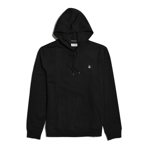 Sticker Pete Hoodie (True Black) Flat