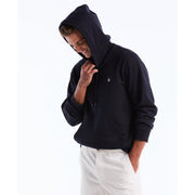 Sticker Pete Hoodie (Dark Sapphire) Front Alt