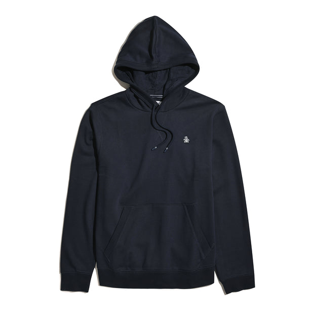 Sticker Pete Hoodie (Dark Sapphire) Flat