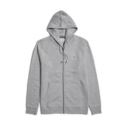Sticker Pete Full Zip Hoodie (Rain Heather) Flat
