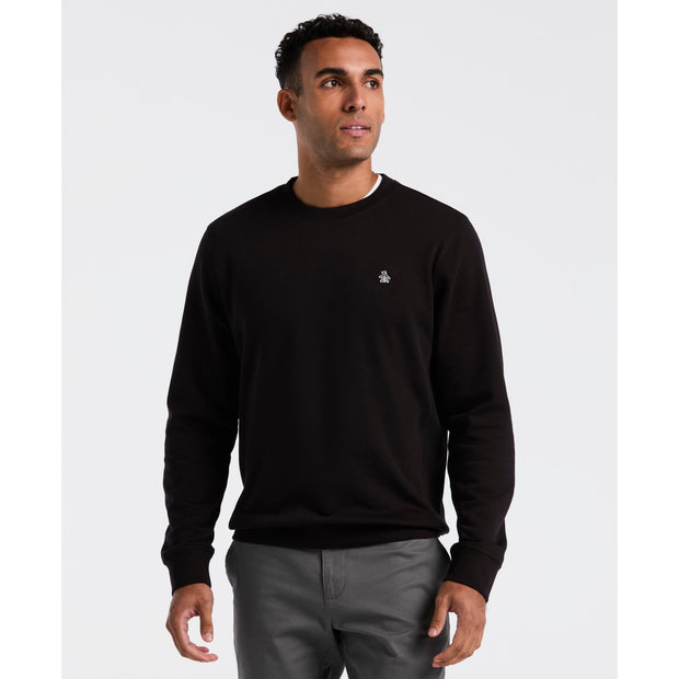 Sticker Pete Sweatshirt (True Black) Front
