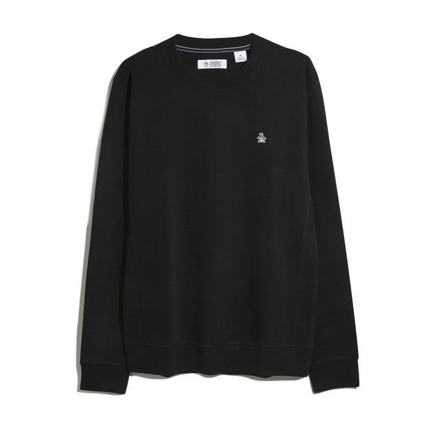 Sticker Pete Sweatshirt (True Black) Flat