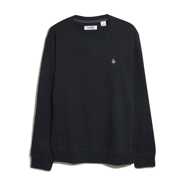 Sticker Pete Sweatshirt (Dark Sapphire) Flat