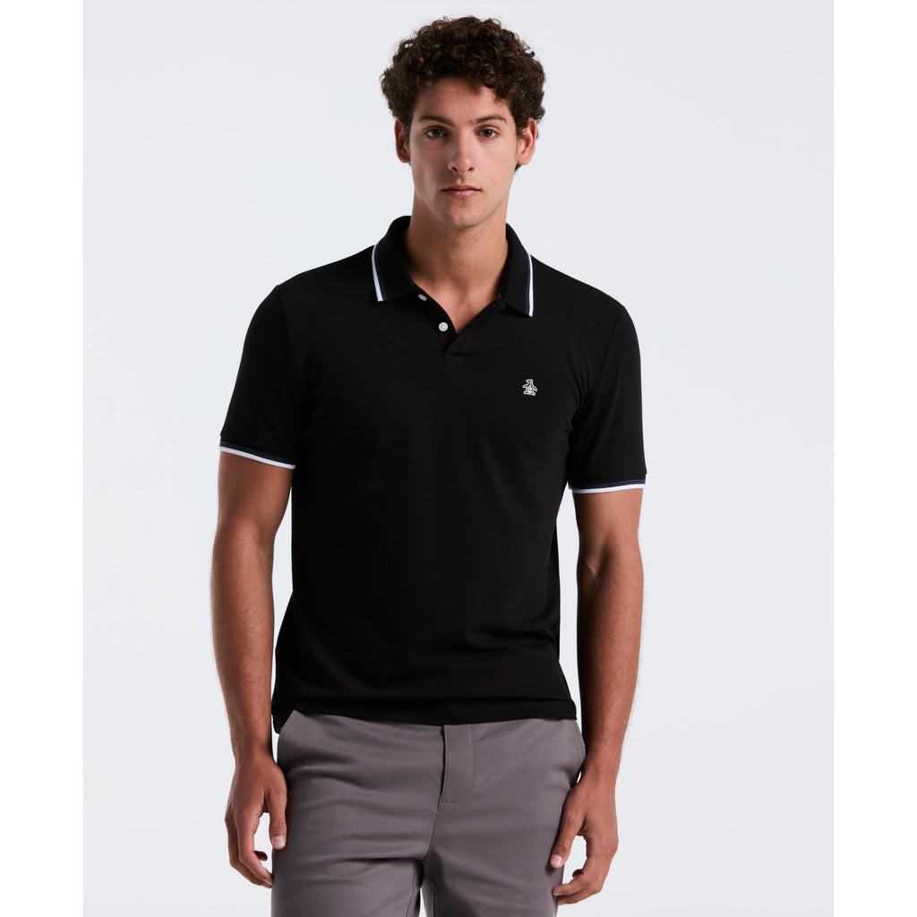 Tipped Pique Polo Shirt True