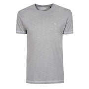 Coverstitch Crew Neck T-Shirt In Rain Heather | Outlet
