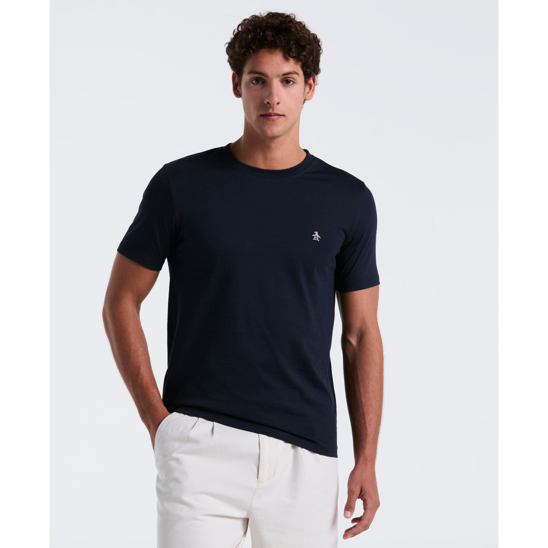 T-shirt Original Penguin Homme – Noir – Taille S – Coton Imprimé Graphique – Occasion Parfait état