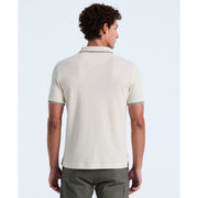 Honeycomb Tipped Polo Shirt (Birch) Back