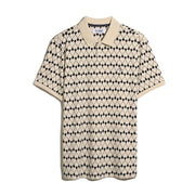 Flags Print Polo Shirt (Birch) Flat