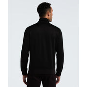 Double Knit Track Jacket (True Black) Back