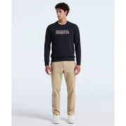 Plaid Logo Graphic Sweatshirt In Sapphire Heather