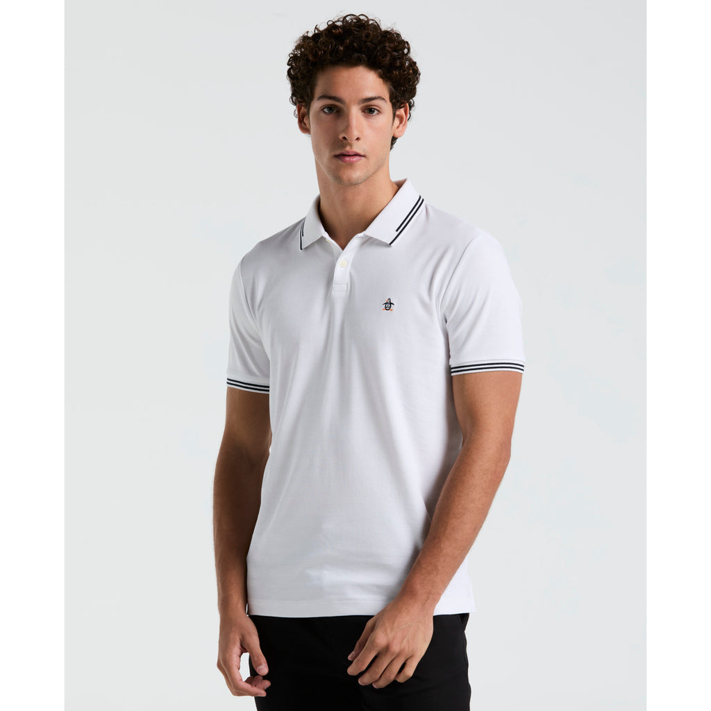 Icons Tipped Polo Shirt Bright