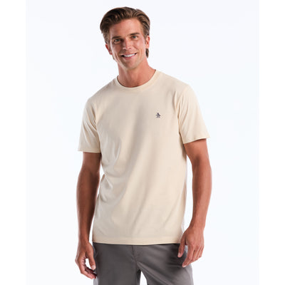 Pin Point Embroidered Logo T-Shirt (Birch) Front