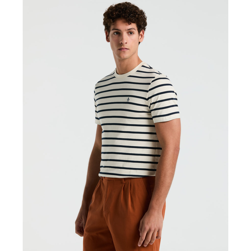 Breton Striped T Shirt Birch
