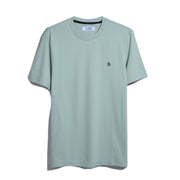 Embroidered Pete T-Shirt In Silt Green