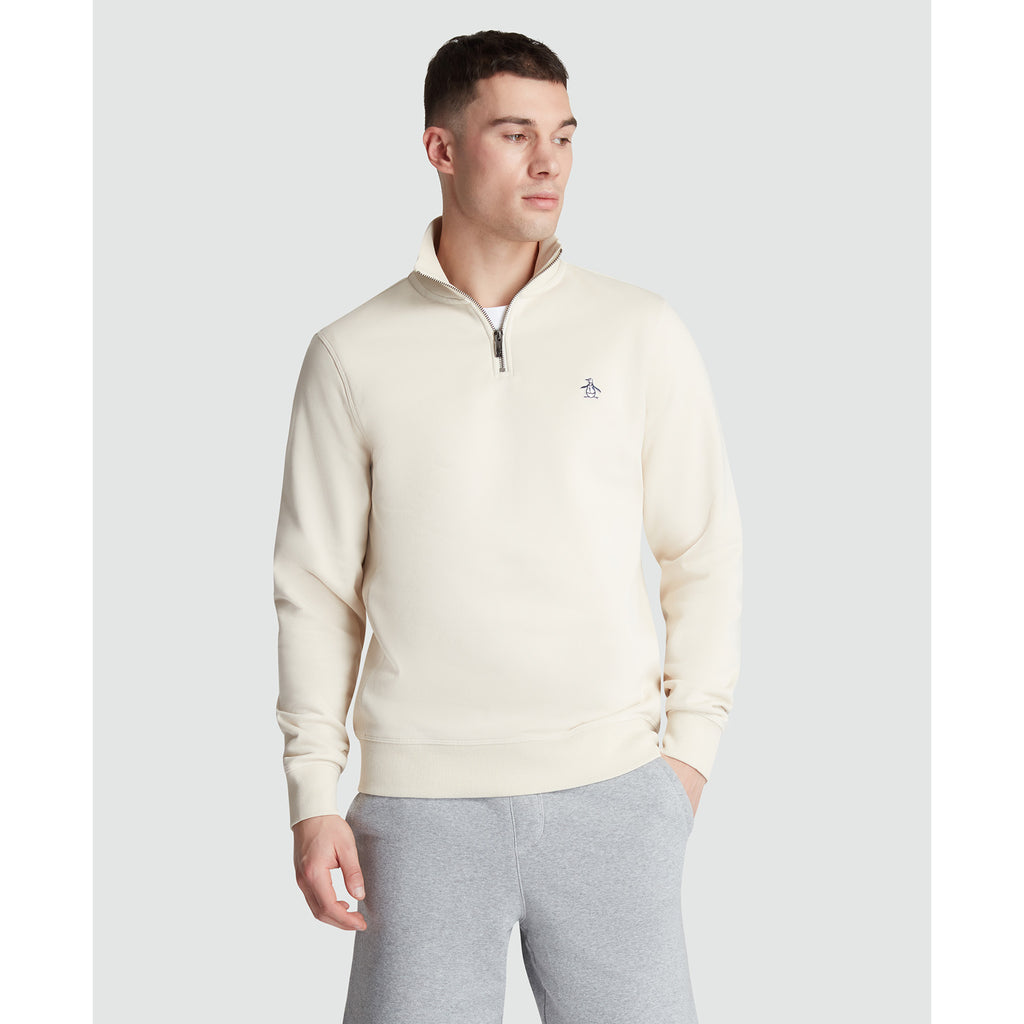 Fleece Quarter Zip Sweatshirt Birch