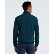 Sticker Pete Quarter Zip Sweatshirt (Reflecting Pond) Back