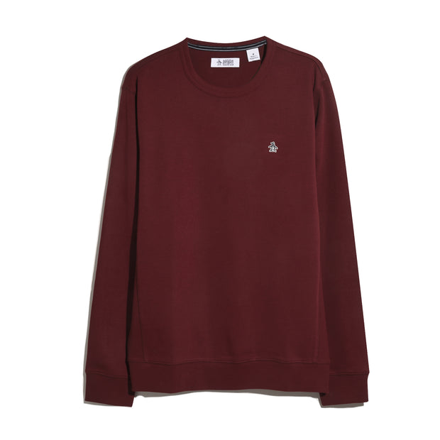 Sticker Pete Sweatshirt (Cabernet) Flat