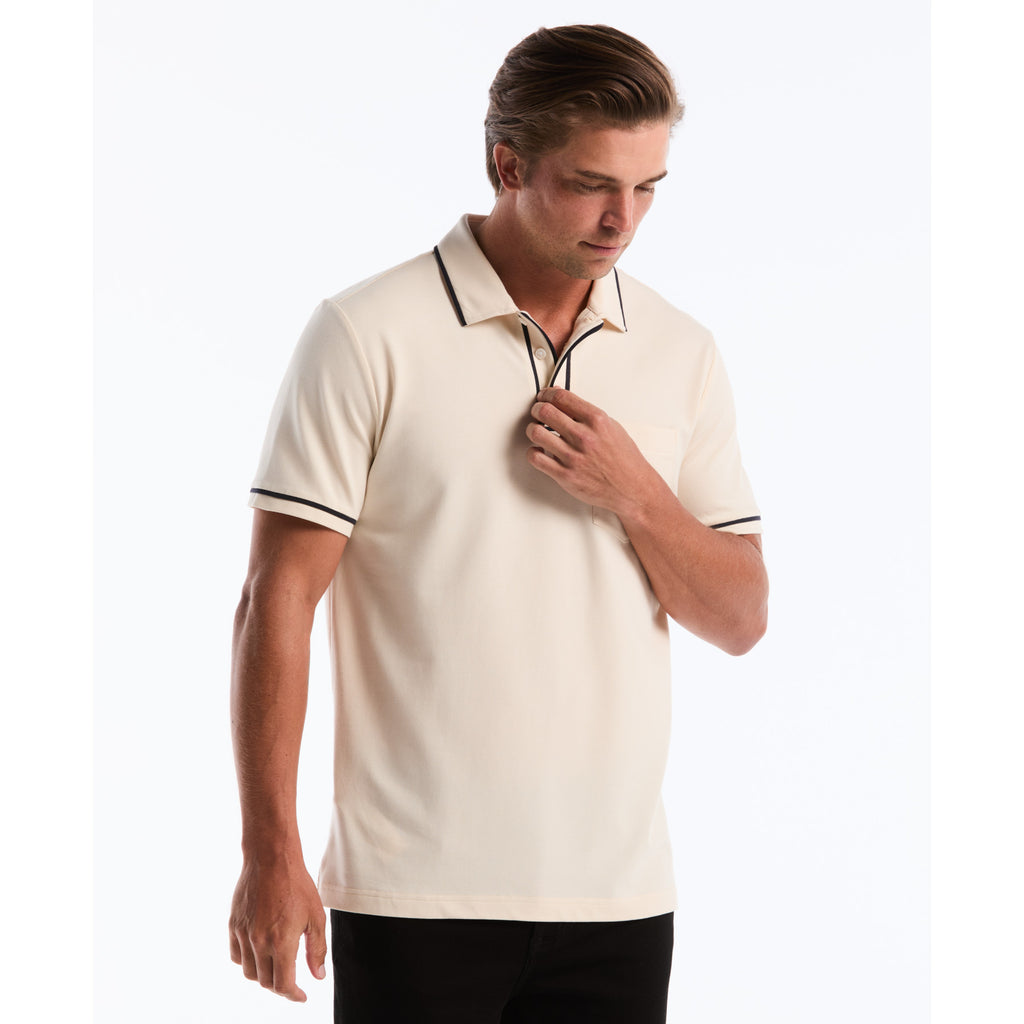Earl Pique Polo Shirt Birch