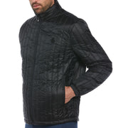 Quilted Jacket (True Black) Detail