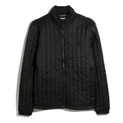 Quilted Jacket (True Black) Flat