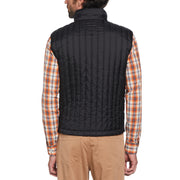 Quilted Gilet (True Black) Back